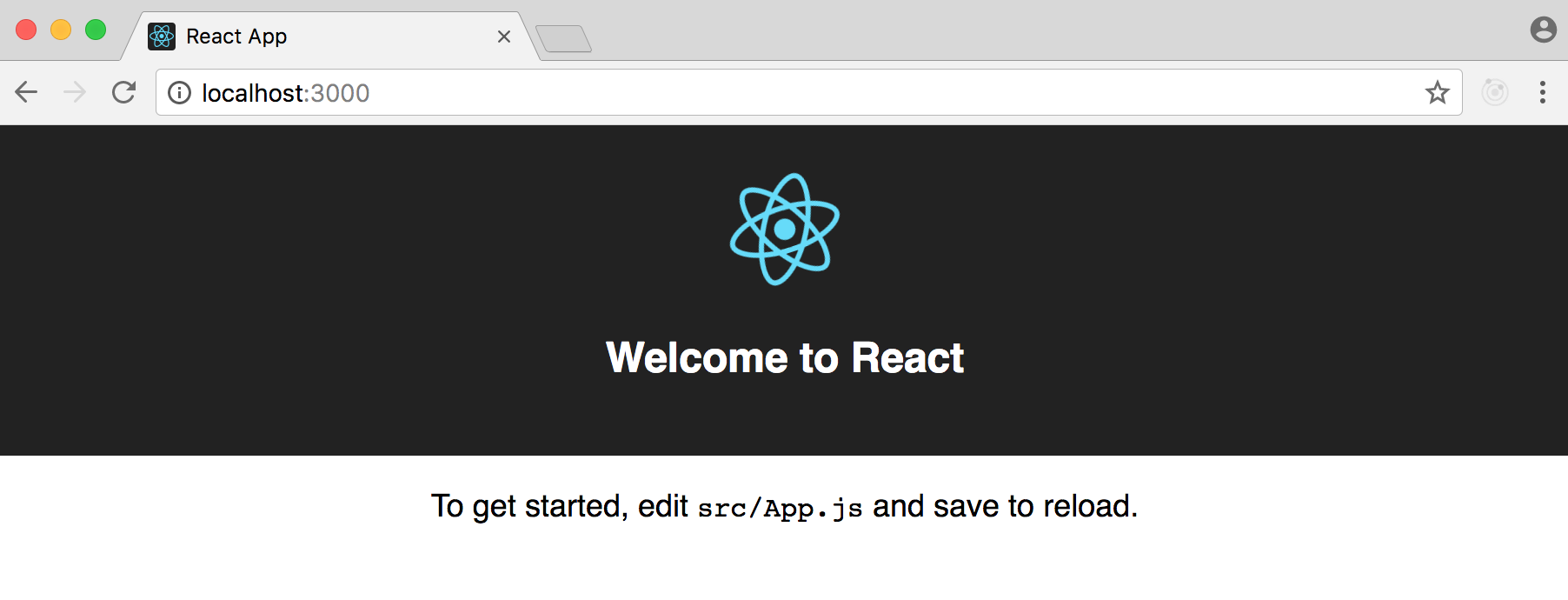 Create React App homepage