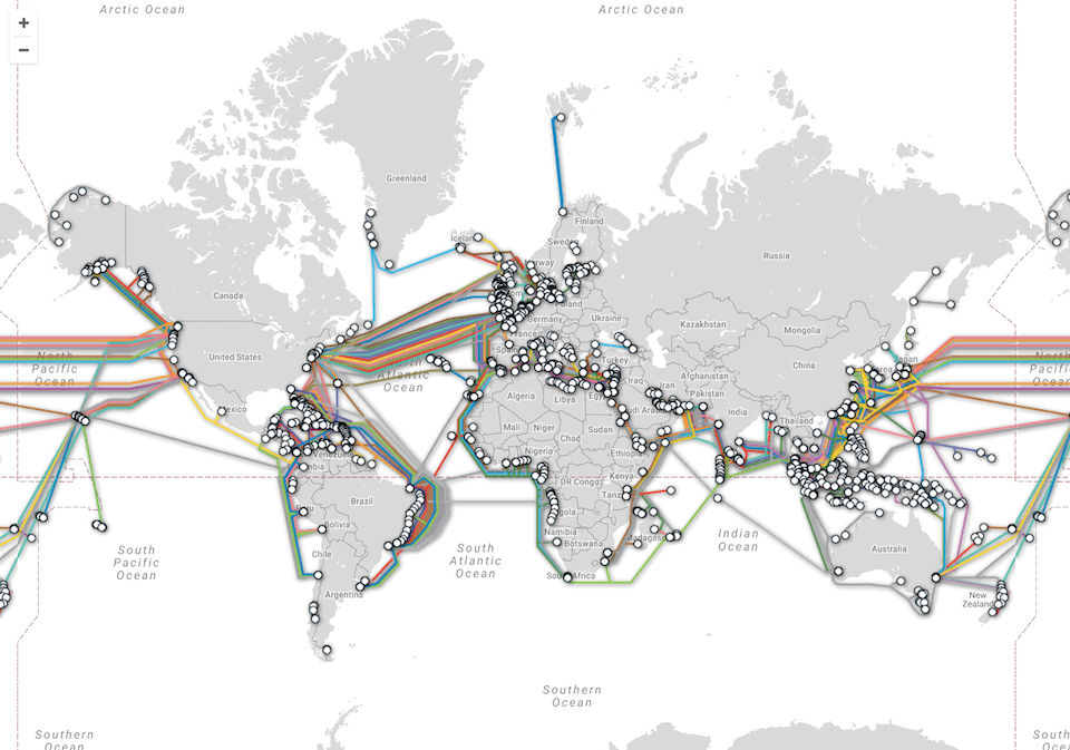 Submarine Cable Map