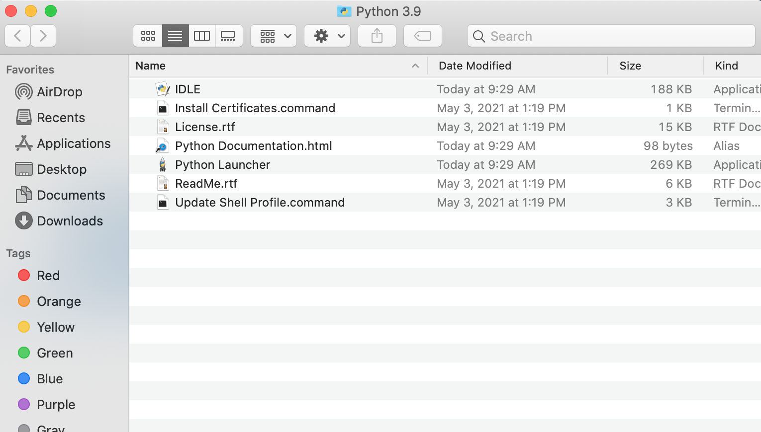 install python 3 for mac