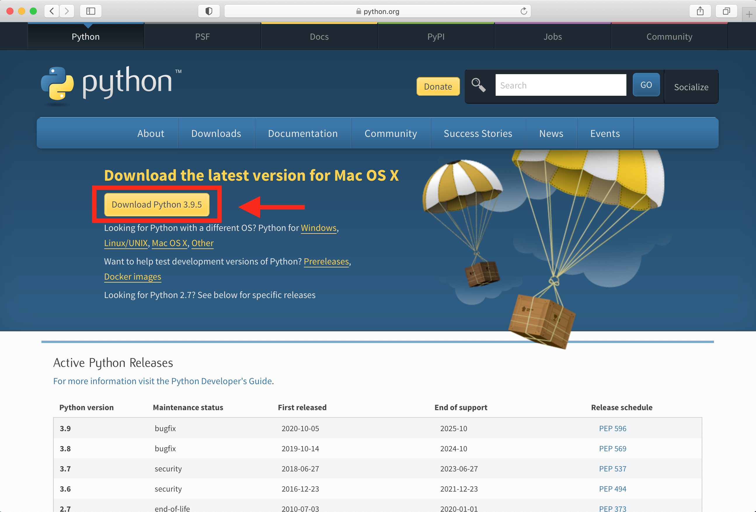 Python Mac Download