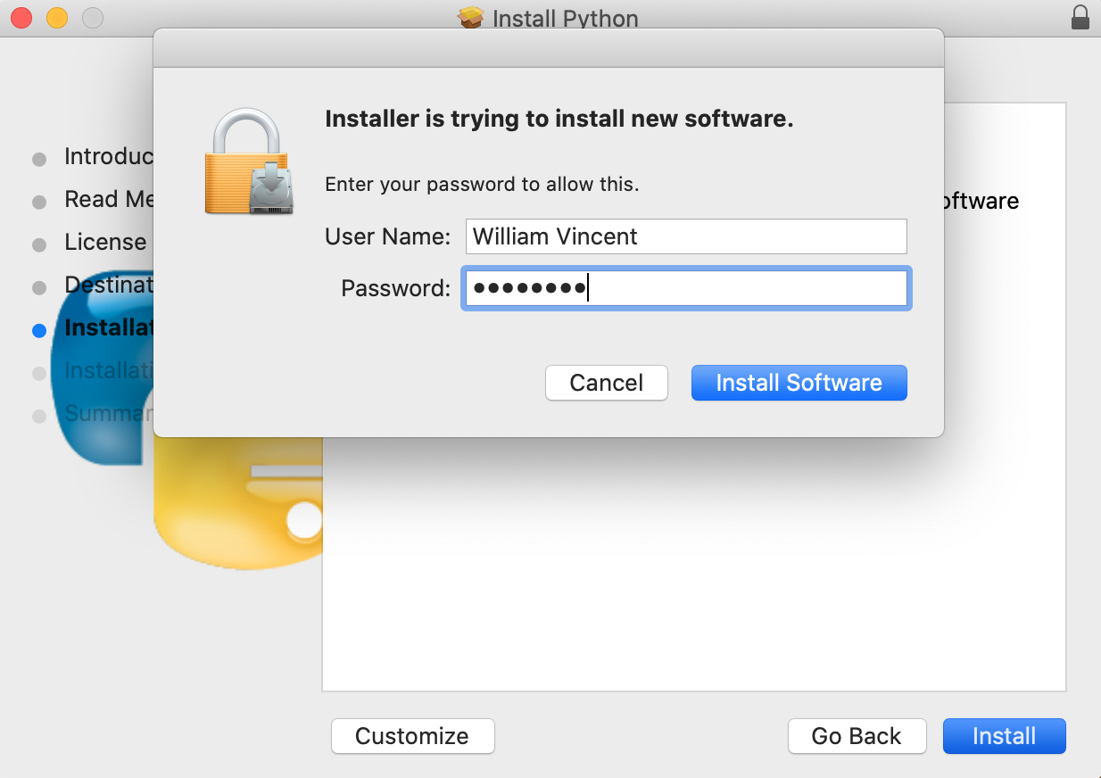 Install Software