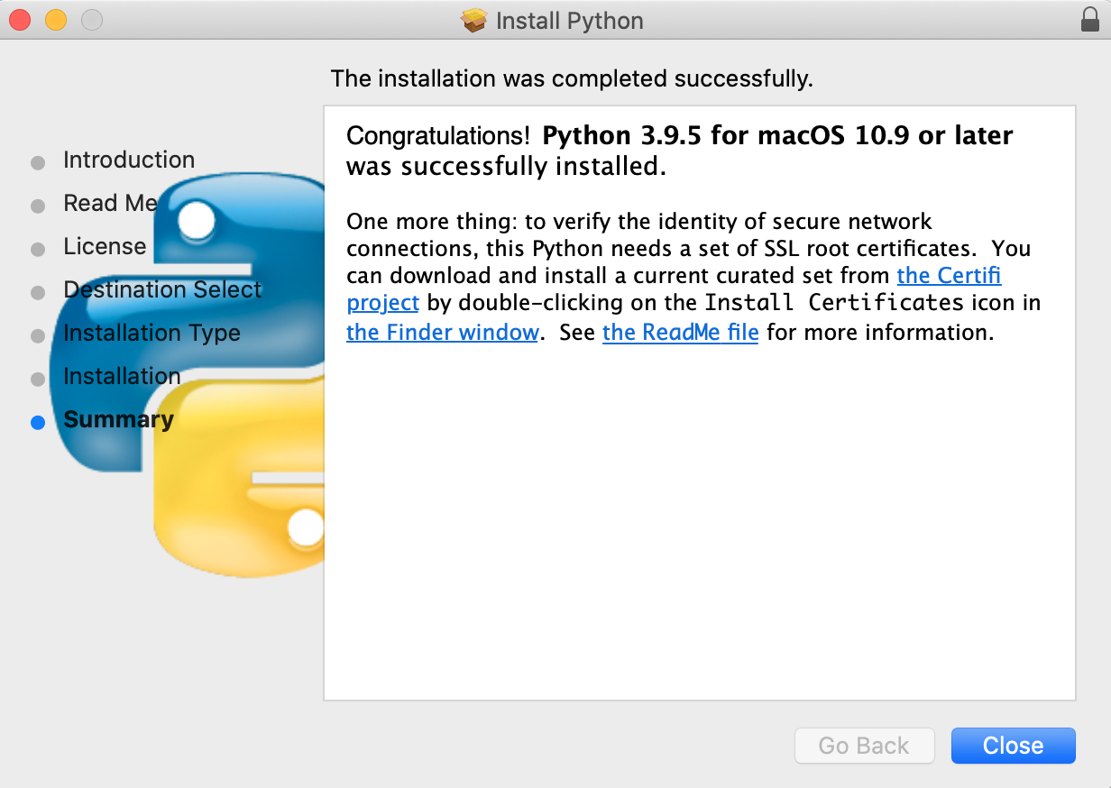 do you need to install python on mac