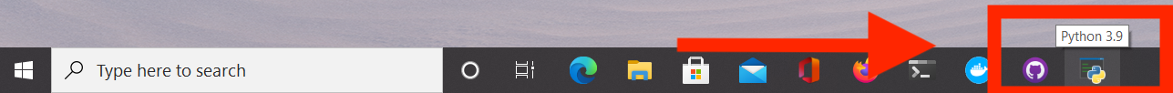 Pinned Taskbar