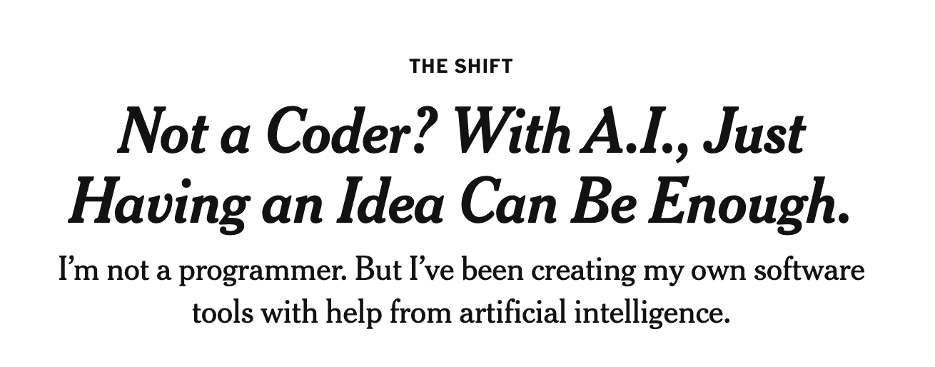 NYTimes Headline